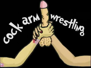 Kagney and Krissy Cock Arm Wrestling